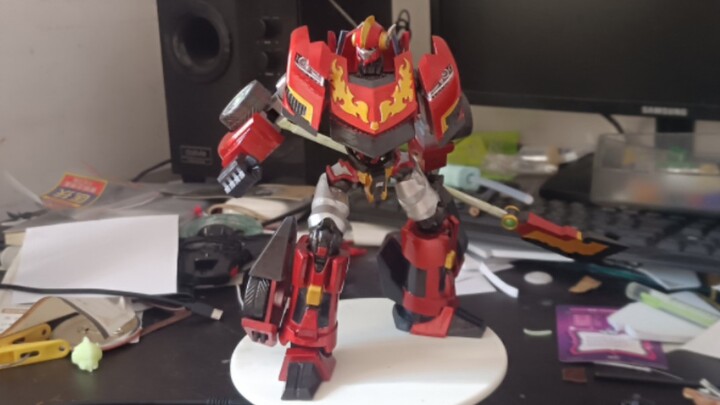 【Martial Arts Road·Fire Thunder】3D Printing Painting Demonstration