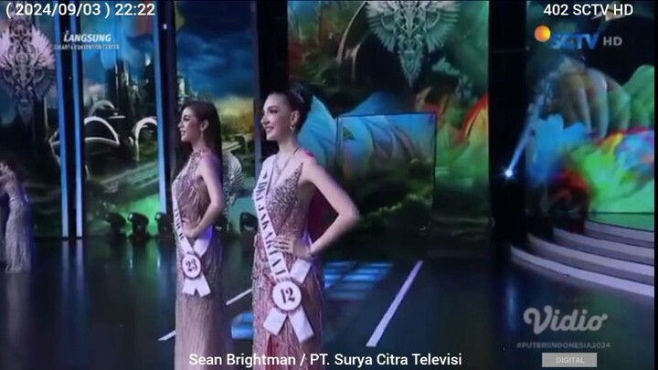 Klip Di Tayang Acara SCTV awards Grand Final Puteri Indonesia 2024 Konser Perempuan • 09-03-2024