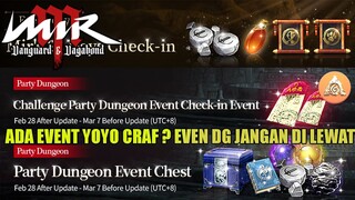 Ada Event Yoyo Craf Dan Event DG-nya jangan sampe Kelewatan - Mir M: Vanguard & Vagabond NFT & P2E