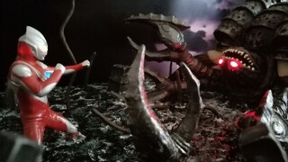 ใน Ultraman Tiga บทที่ 51: เจ้าแห่งความมืด ฉากกลางจะถูกแทนที่ด้วยวิดีโอที่ทำให้ฉากสว่างขึ้น มองเห็นไ