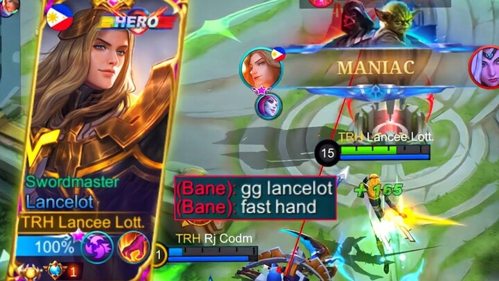 LANCELOT SLOW HAND?