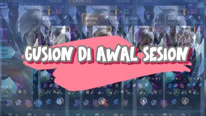 DRAMA DI AWAL SESION..!!!