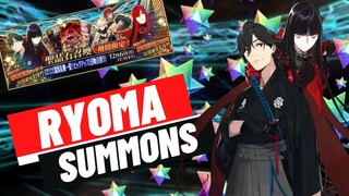 Summoning For Sakamoto Ryoma (Lancer) | FGO JP - GUDAGUDA Close Call Banner 2