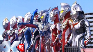 เฟรม 4K60 [Ultra 10 Warriors] Siro: พี่น้องทุบตีเขา! Heisei Three Heroes ปรากฏตัว VS Five Emperors (