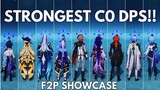 25 Strongest C0 DPS!! F2P DPS Comparison [Genshin Impact]