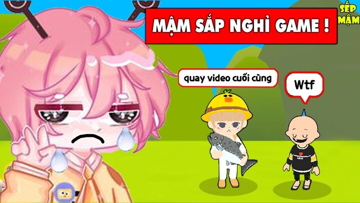 NÓI NGHỈ GAME VÀ PHẢN ỨNG CỦA MỌI NGƯỜI ??