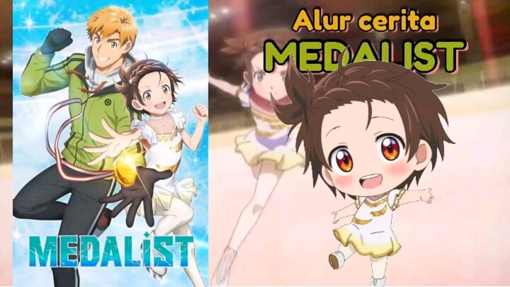 A little girl who is determined to become a figure skating dancer. "The storyline of the Medalist".