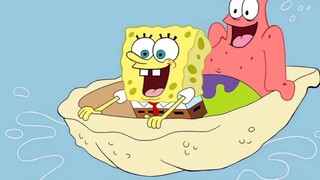 I didn’t expect that SpongeBob is actually a magician.