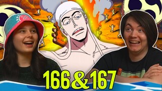 ENERU REVEALED!👒 One Piece Ep 166 & 167 REACTION & REVIEW