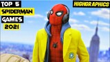 Top 5 Best Spider-man Games For Android 2021 | (Offline Android / IOS | Best Spider-man Games