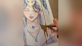 tui vẫn đang nghi ngờ khả năng vẽ màu nước của mình nên chưa dám bán com màu nước 🙉