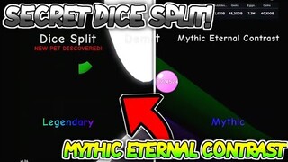 🎲TOP 5 *HATCHED* DICE SPLIT & MYTHIC ETERNAL CONTRAST!✨ROBLOX BUBBLEGUM SIMULATOR!🎲