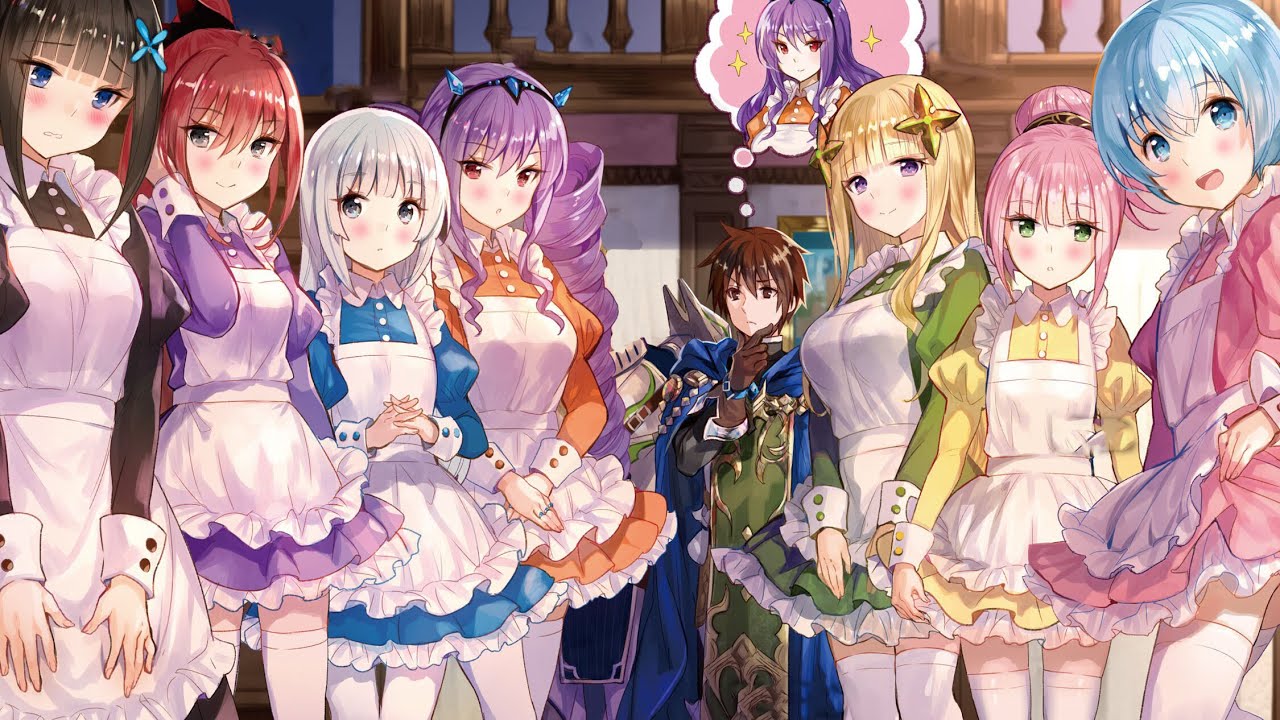 Top 10 School/Harem Anime Where The Main Character Is Surrounded by Many  Girls 