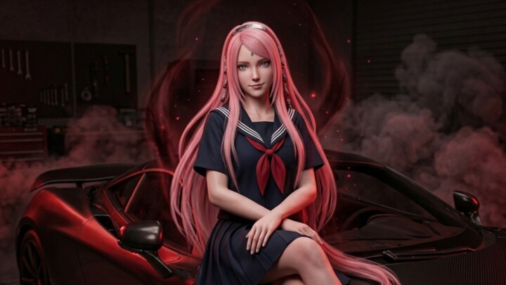 tante sakura cantik juga ya