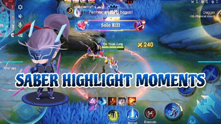 SABER HIGHLIGHT MOMENTUM