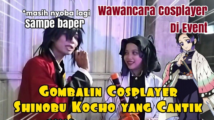 Gombalin Cosplayer Shinobu Kocho yang Cantik Banget sampe Saya Baper dan Meleleh ‼️‼️🫠