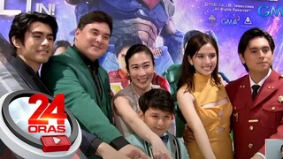 Cast ng "Voltes V: Legacy," proud sa kinalabasan ng live action series sa big screen | 24 Oras