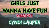 GIRLS JUST WANNA HAVE FUN - CYNDI LAUPER (KARAOKE VERSION)