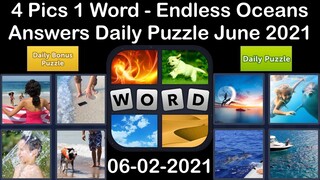 4 Pics 1 Word - Endless Oceans - 02 June 2021 - Answer Daily Puzzle + Daily Bonus Puzzle