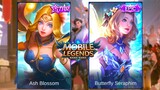 Lunox | Butterfly Seraphim Epic Skin VS Ash Blossom Starlight Skin | Mobile Legends: Bang Bang