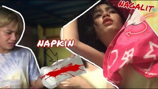 NAPKIN PRANK + MAKIKIPAG KITA AKO SA IBA | Cath and Waldy