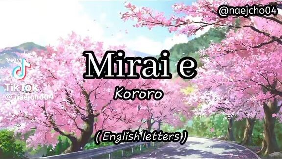 Mirai e