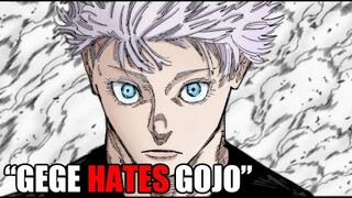 Gege Hates Gojo with Proof!! Jujutsu Kaisen Chapter 261