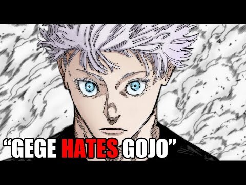 Gege Hates Gojo with Proof!! Jujutsu Kaisen Chapter 261