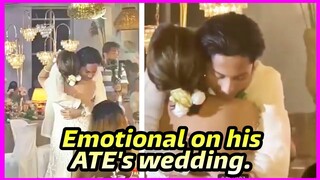 Ken TIGHTLY HUGS HIS SISTER they dance on her wedding day! / SB19 Update