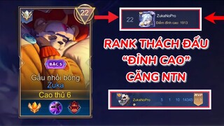 [ ĐẤU ĐỈNH CAO ] ZukaNoPro Lấy Lại Top 1 Zuka VN Với Trận Đấu Lật Kèo Ở Rank Thách Đấu Cực Căng