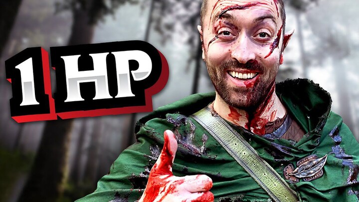 [D&D] What Can You Do When Your Character Is Low on HP in a Role-Playing Game?