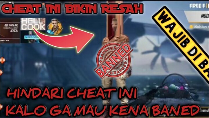 5 CHEATER ATAU CONFIG FREE FIRE YANG BIKIN RESAH|| PAKE CHEAT INI DI FREE FIRE AUTO BANED!!