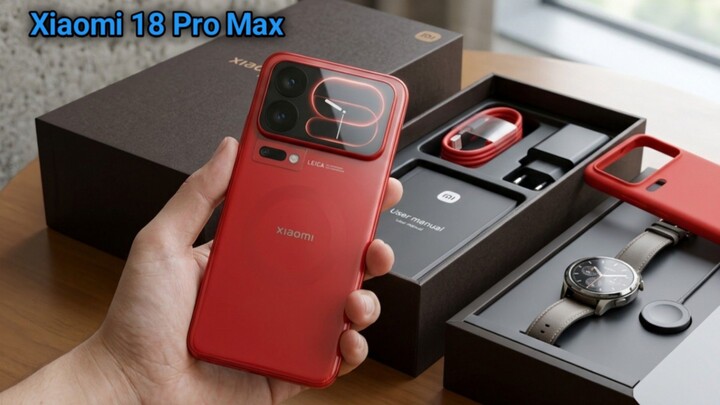 Xiaomi 18 Pro Max Red Transparent Edition - Unboxing And Review (2026!