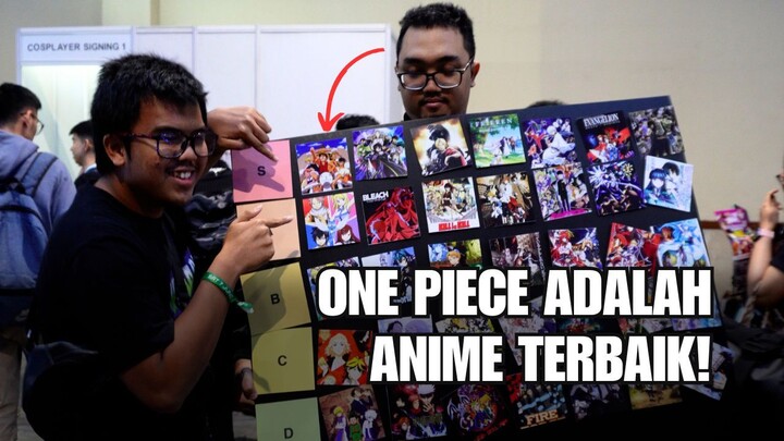 100 Wibu Bikin Tier List Anime Terbaik Sepanjang Masa! | Edisi AFAID (Anime Festival Asia)