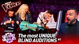 Truly UNIQUE Blind Auditions on The Voice #2 | powered by TALENT SNACKS