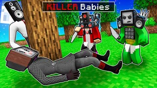 MIKEY and JJ are HUNTING the PARENTS TV WOMAN and SPEAKER MAN in Minecraft - Maizen