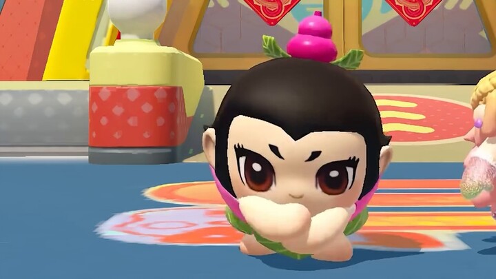 สี่ตัวละครหลักกำลังเล่นเกมทายใจกันอยู่หรือเปล่านะ? ลูกชายของบอสหุ่นยนต์โทรหาแม่แบบสุ่มๆ ซึ่งเป็นเรื่