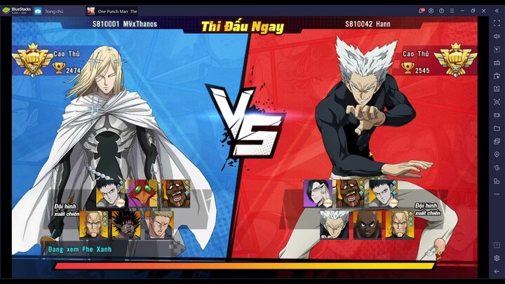 Sức Mạnh Của King+Garou Trong Quyết Đấu Cân Bằng - Game One Punch Man The Strongest