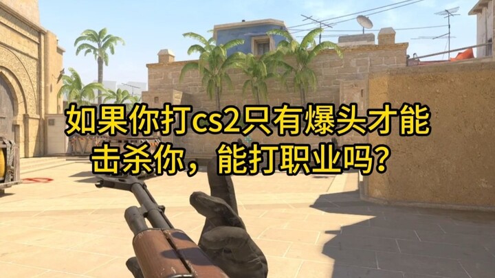 Nếu trong CS2 chỉ có headshot mới có thể hạ gục bạn, thì liệu có thể chơi chuyên nghiệp được không?