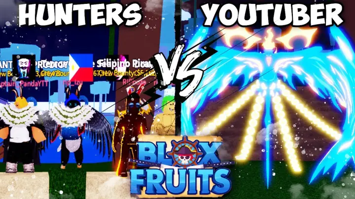 Roblox Speedrunner VS 5 Bounty Hunters | Blox Fruits