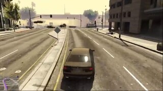 GTA 5 Siêu Bão Địa Cầu  Bão Cát Tấn Công Bao Trùm Toàn Bộ Thành Phố