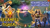 TIGREAL REVAMP COMING SOON | LAYLA AND ALUCARD REVAMP UPDATE | MOBILE LEGENDS