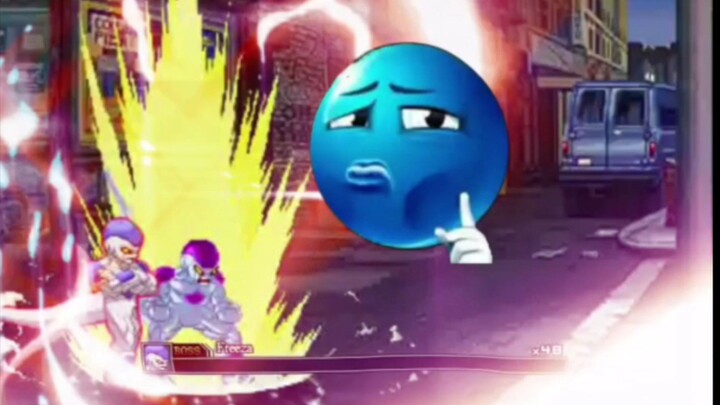 Golden Freeza vs Freeza