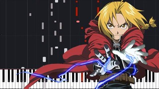 Rain - Fullmetal Alchemist: Brotherhood (Opening 5) [Piano Tutorial] (Synthesia) // Gotti Pros