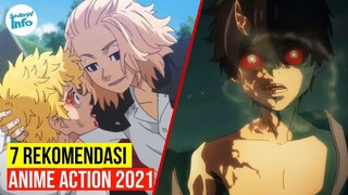 7 Anime Action 2021 Terbaik Dengan Pertarungan Epik!! | REKOMENDASI ANIME