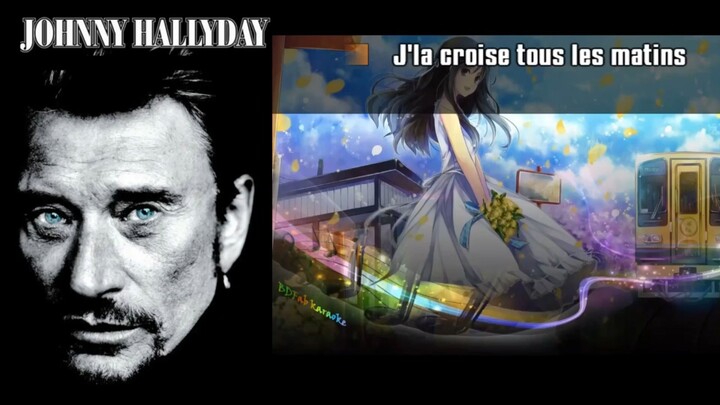 Johnny Hallyday  - J la croise tous les matins - harmonica