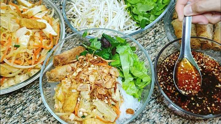 Cách làm BÚN XÀO CHAY ngon - Món Ăn Ngon Mỗi Ngày