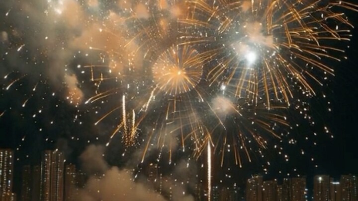 Beautiful fireworks