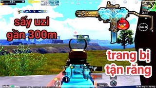 PUBG Mobile - Full Skin Phụ Kiện Uzi Búa Băng Lv8 Cực Đẹp Cùng Game Sấy Uzi Cực Ảo