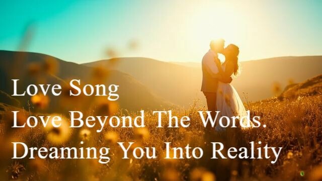 Love Beyond the Words, Dreaming You Into Reality, Always Loving You.